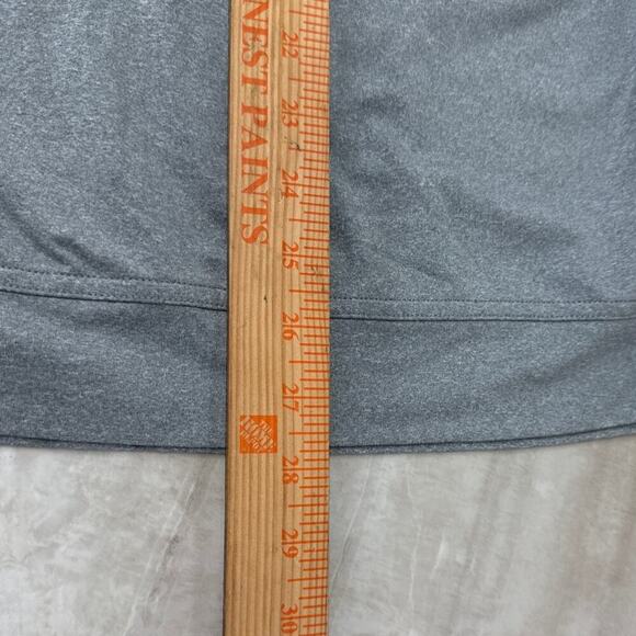Johnnie-O Performance 1/4 Zip Pullover Top Mens Size Medium Gray Athleisure Soft - Picture 8 of 8
